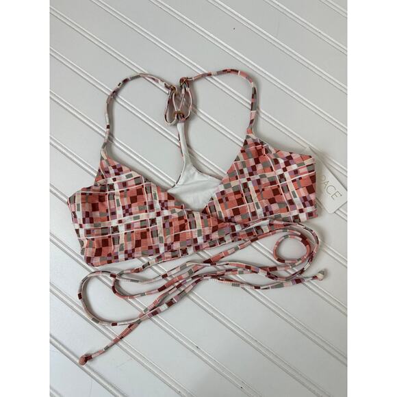 NWT L Space Swim Top - Kristen Tie & Helena Block Party Bikini Beach Bundle Sz S - Picture 6 of 7